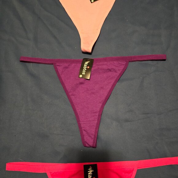 3 pairs XXL NWT nabtos thongs - Picture 4 of 5